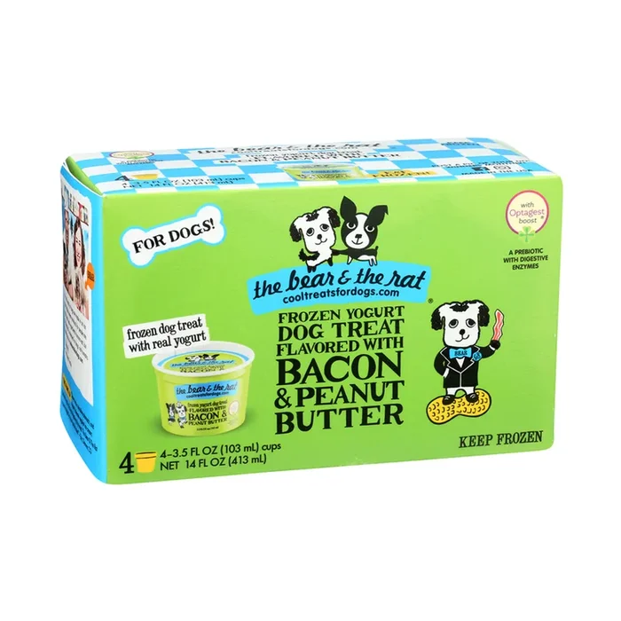 The Bear & The Rat Frozen Yogurt Bacon & Peanut Butter 4pk (Local Pickup Only)