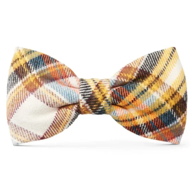 The Foggy Dog – Cornucopia Flannel Bow Tie