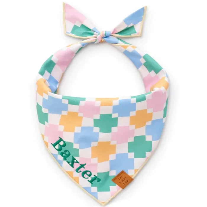 The Foggy Dog – Patchwork Quilt Bandana