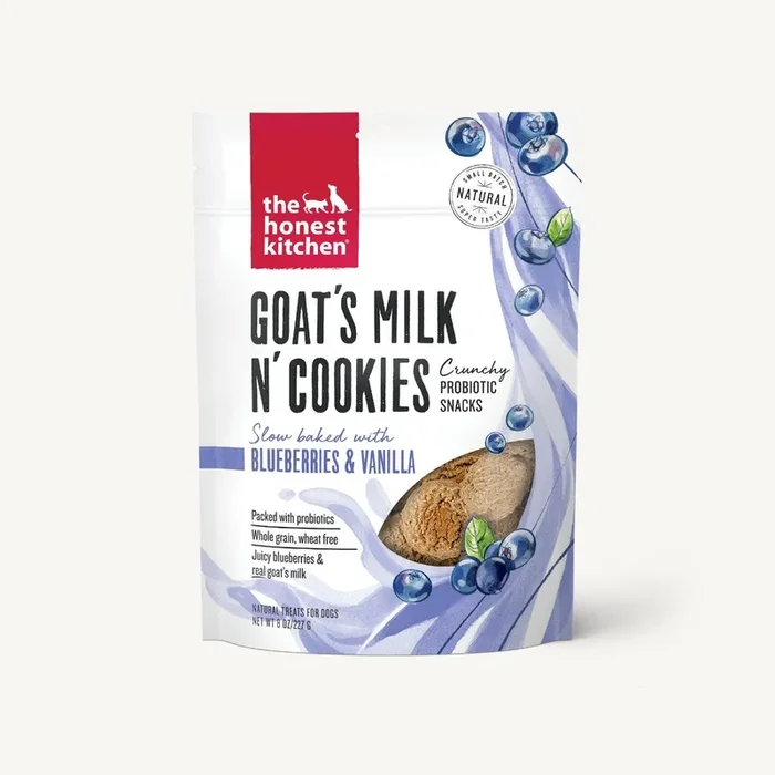 The Honest Kitchen Goat’s Milk N’ Cookies Slow Baked with Blueberries & Vanilla