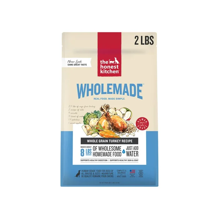 The Honest Kitchen Wholemade Whole Grain Turkey Dehydrated Dog Food