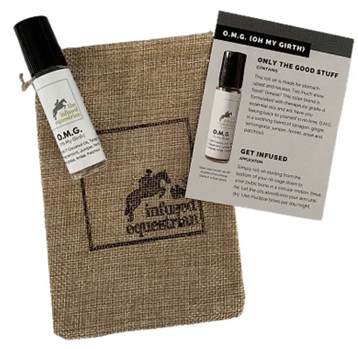 The Infused Equestrian Essential Oil Roller Blends – O.M.G. (Oh My Girth) & Hello Monday, 10 mL