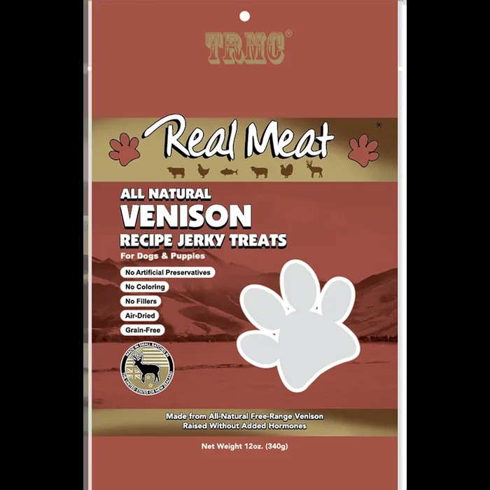 The Real Meat Company Real Meat Dog Treats Venison Jerky Bits