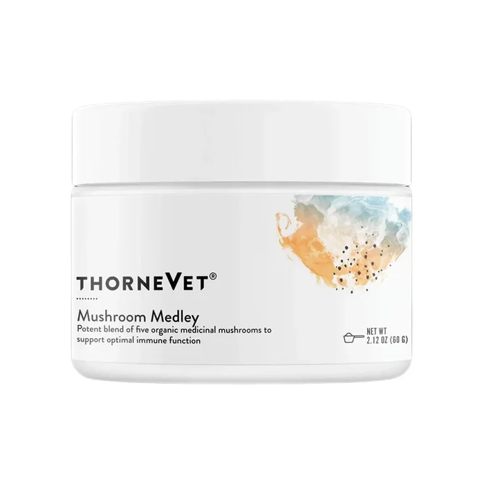 ThorneVet Mushroom Medley Dog & Cat Supplement