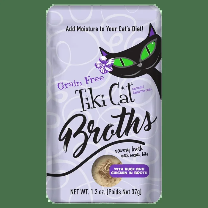 Tiki Cat Broth Duck & Chicken 1.3oz Pouch