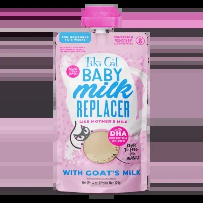 Tiki Cat® Baby Milk Replacer With Goat’s Milk