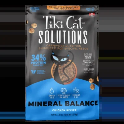 Tiki Cat® Solutions™ Mineral Balance Chicken Recipe Cat Food