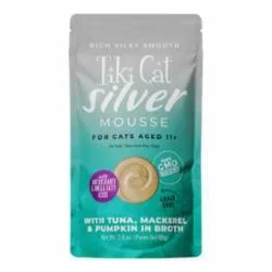 Tiki Cat Silver Mousse Tuna, Mackerel & Pumpkin 2.8oz