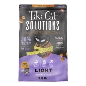 Tiki Cat Solutions Light Turkey Grain-Free Dry Cat Food