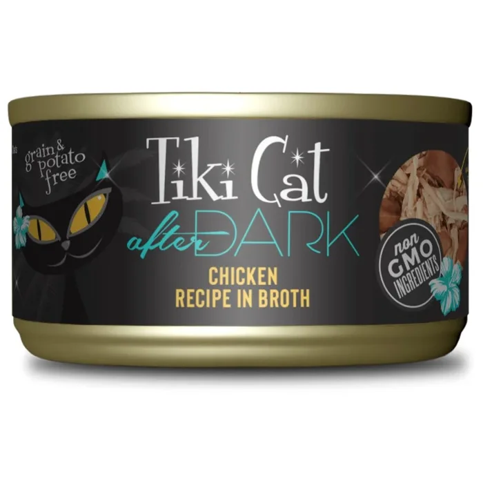 Tiki Pets – After Dark Cat Chicken Can Food