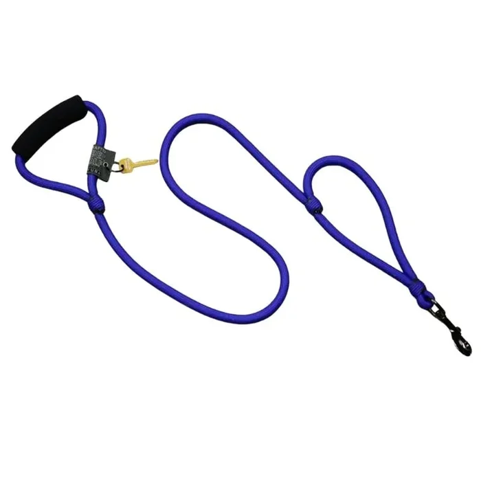 Timberwolf Alpine Rope Dog Leash Blue 5/16″x 72″