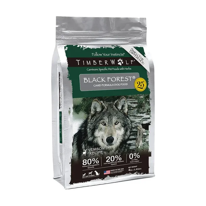 Timberwolf Dry Dog Food – Carnivore Specific Pet Foods with Herbs