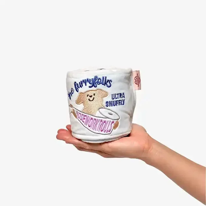 Toilet Paper Dog “Nosework” Toy