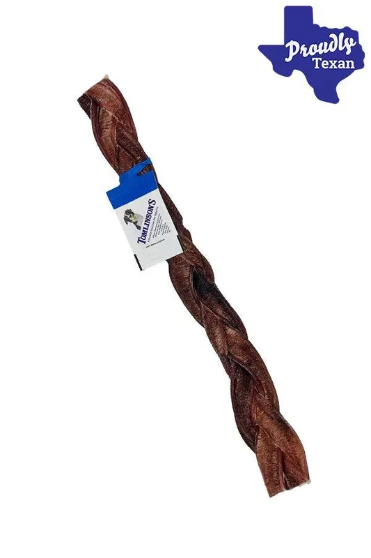 Tomlinson’s Feed Braided Bully Stick, 12-inch