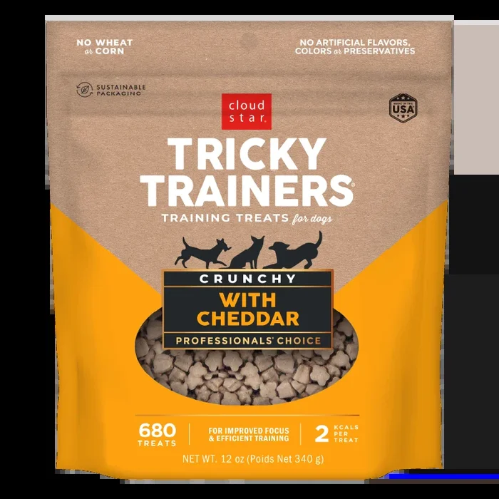 Tricky Trainer – Dog Crunchy Trainer Cheddar
