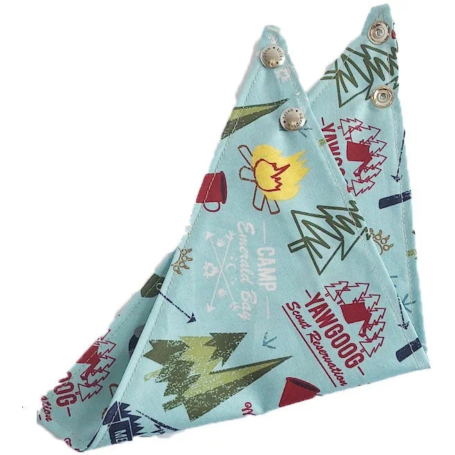 Trish Hampton – Dog Bandana – Camping