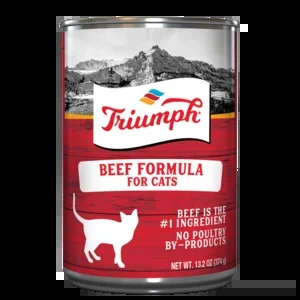 Triumph Beef Canned Cat Food
