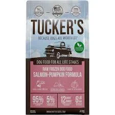 Tucker’s Dog Raw Frozen Salmon & Pumpkin