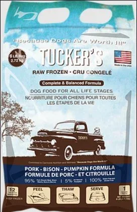 Tucker’s Pork, Bison, Pumpkin Frozen Dog Food