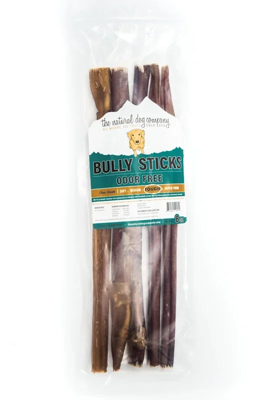 Tuesday’s Natural Dog Co. Bagged 12 in. Bully Sticks, 8 oz