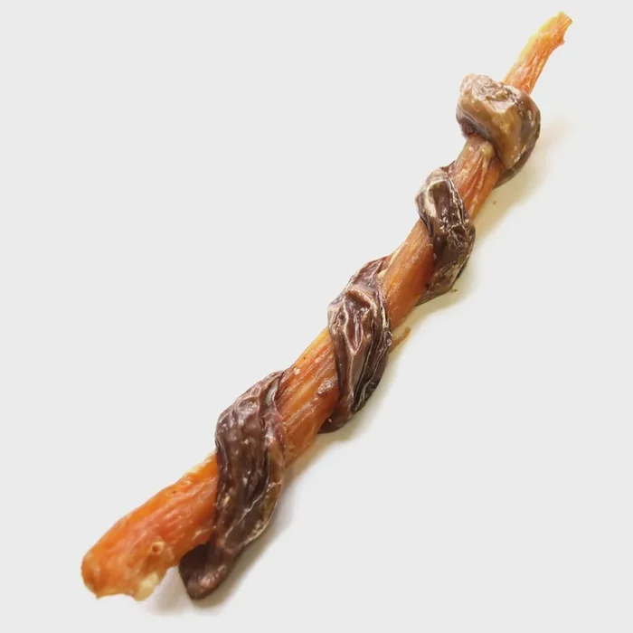 Tuesday’s Natural Dog Company 9″-12″ Beef Combo Strap Dog Chew