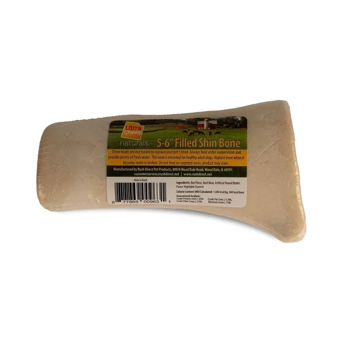 Ultra Chewy Filled Shin Bone, Peanut Butter Flavor, 1 ct