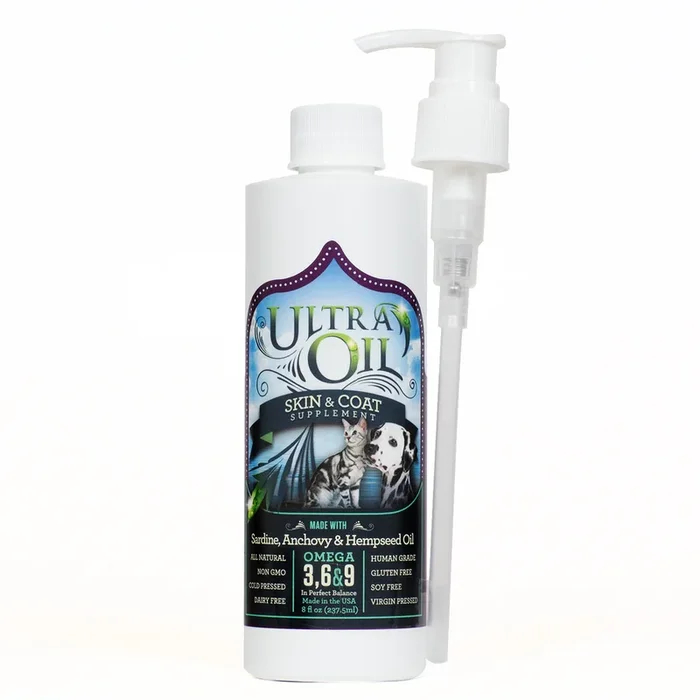 Ultra Oil For Pets – Skin & Coat Supplement