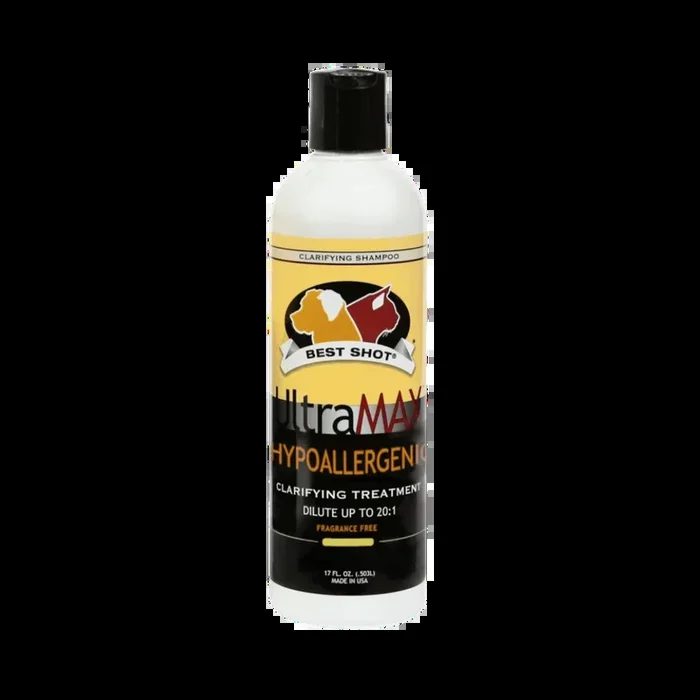 Ultramax Hypoallergenic Clarifying Shampoo 17oz by Best Shot