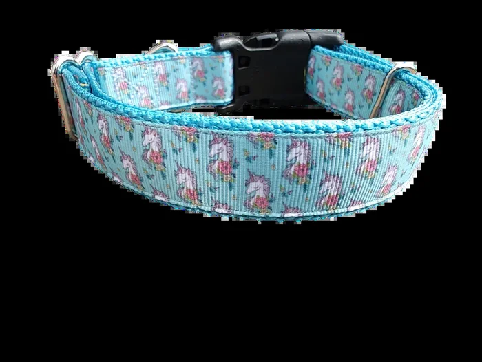 Unicorn Nylon Dog Collar