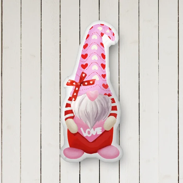 Valentine Gnome Pillow
