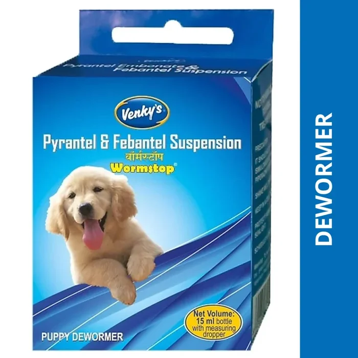 Venkys Wormstop Puppy Dewormer Suspension