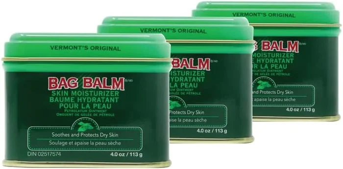Vermont’s Original Bag Balm Tin Utter Ointment 8 oz. 3-Pack