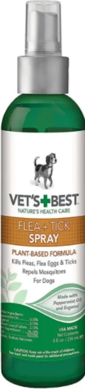 Vet’s Best Flea and Tick Spray for Dogs