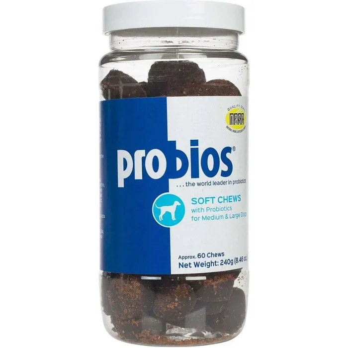 Vet Plus – Probios Soft Chews with Prebiotics Supplement for Small Dogs Dog Medicine & Supplements