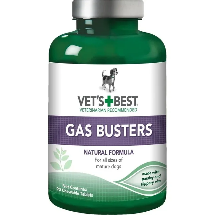 Veterinarian’s Best – Gas Buster Tabs – 90 tabs