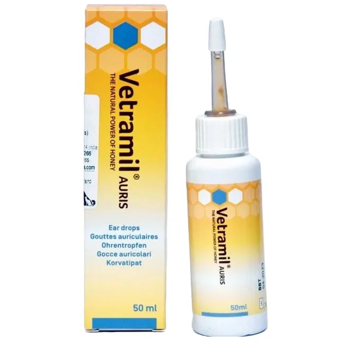 Vetina Auris Ear Drops for Dogs and Cats