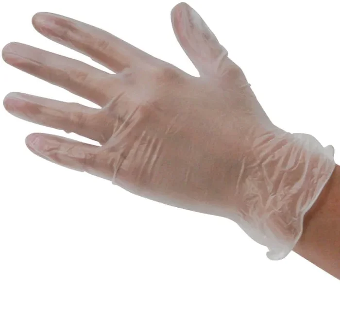 Vinyl Disposable Gloves, Box of 100