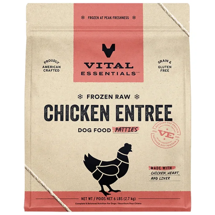 Vital Essentials Raw Chicken Patties (In Store Pick Up Only)