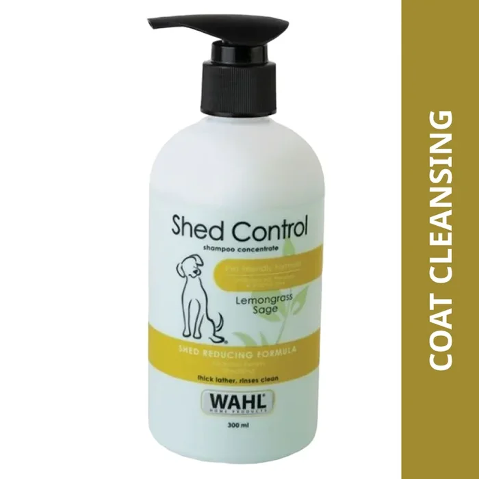 Wahl Shed Control Shampoo for Dogs (Lemongrass & Sage)