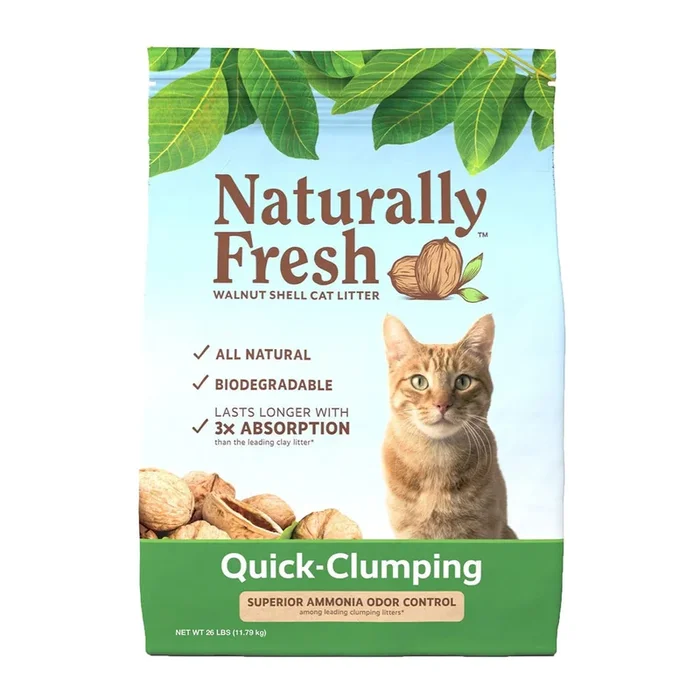 Walnut Shell Quick-Clumping Unscented Litter