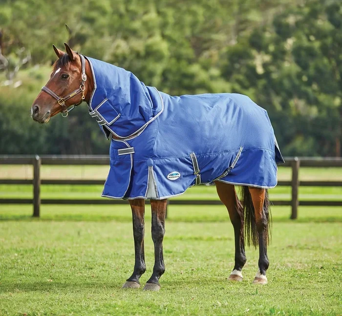 WeatherBeeta ComFITec Premier Free II Detach-a-Neck Medium Horse Blanket, 1200D, 220 Gram