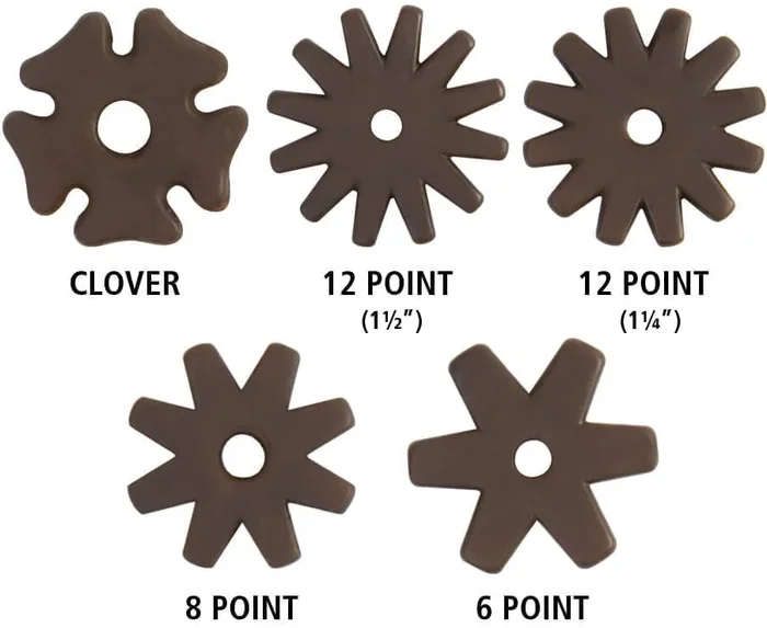Weaver Replacement Spur Rowels, Pair