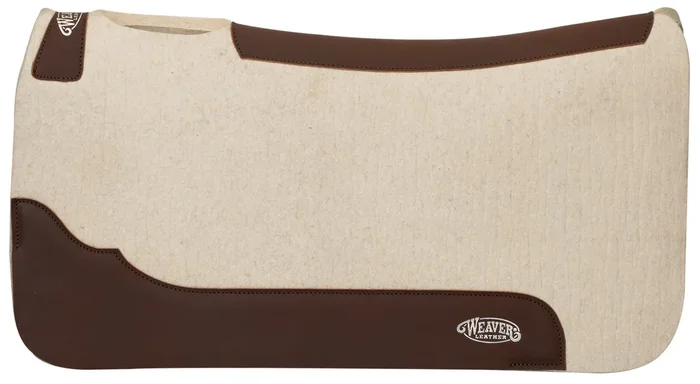 Weaver Steam Pressed Merino Wool Felt Saddle Pad