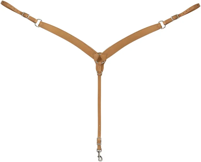 Weaver Turquoise Cross Skirting Leather Breast Collar