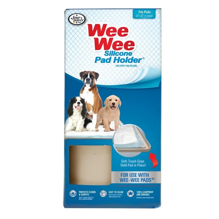 Wee-Wee Silicone Dog Housebreaking Pad Holder, 22″ x 23″