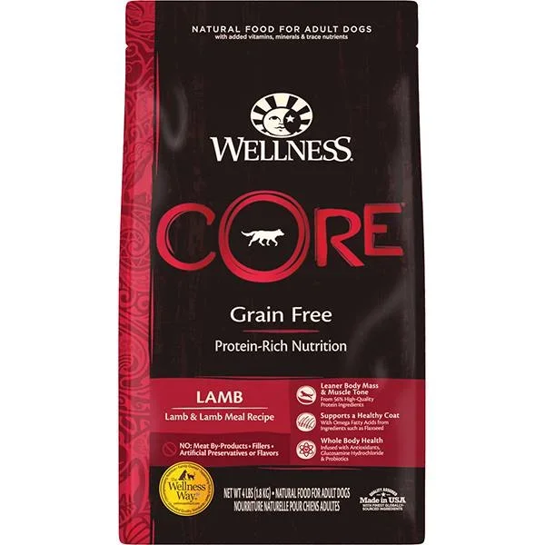 Wellness CORE Grain-Free Lamb Recipe Dry Dog Food