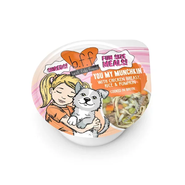 Weruva B.F.F. Fun Size Meals You My Munchkin with Chicken Breast, Rice & Pumpkin