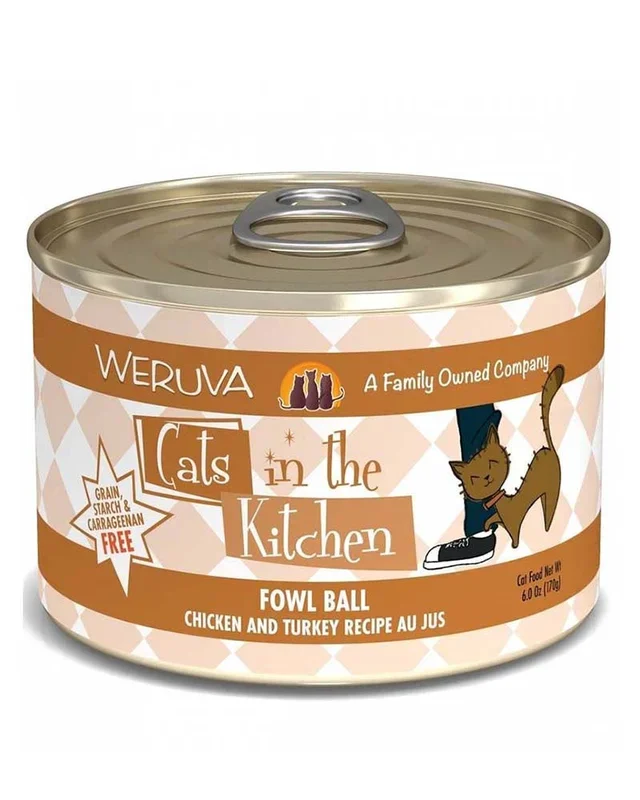 Weruva Cats in the Kitchen Fowl Ball 6oz
