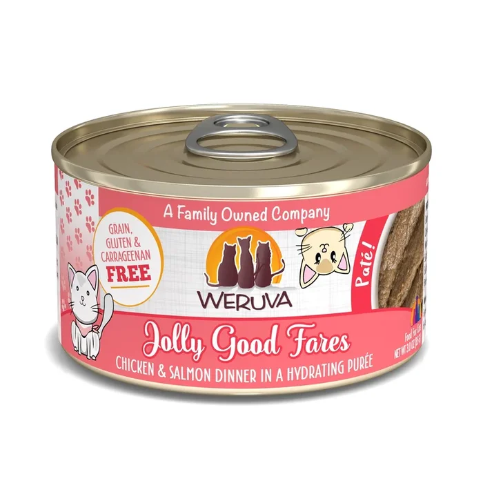 Weruva Classic Cat Paté Jolly Good Fares with Chicken & Salmon