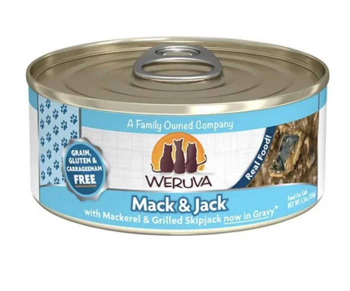Weruva Classic Mack and Jack in Gravy Wet Cat Food